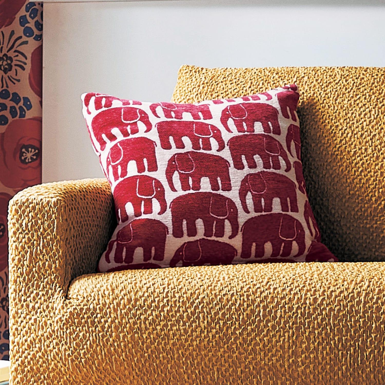 ゴブラン織り風北欧調デザインのクッションの商品写真