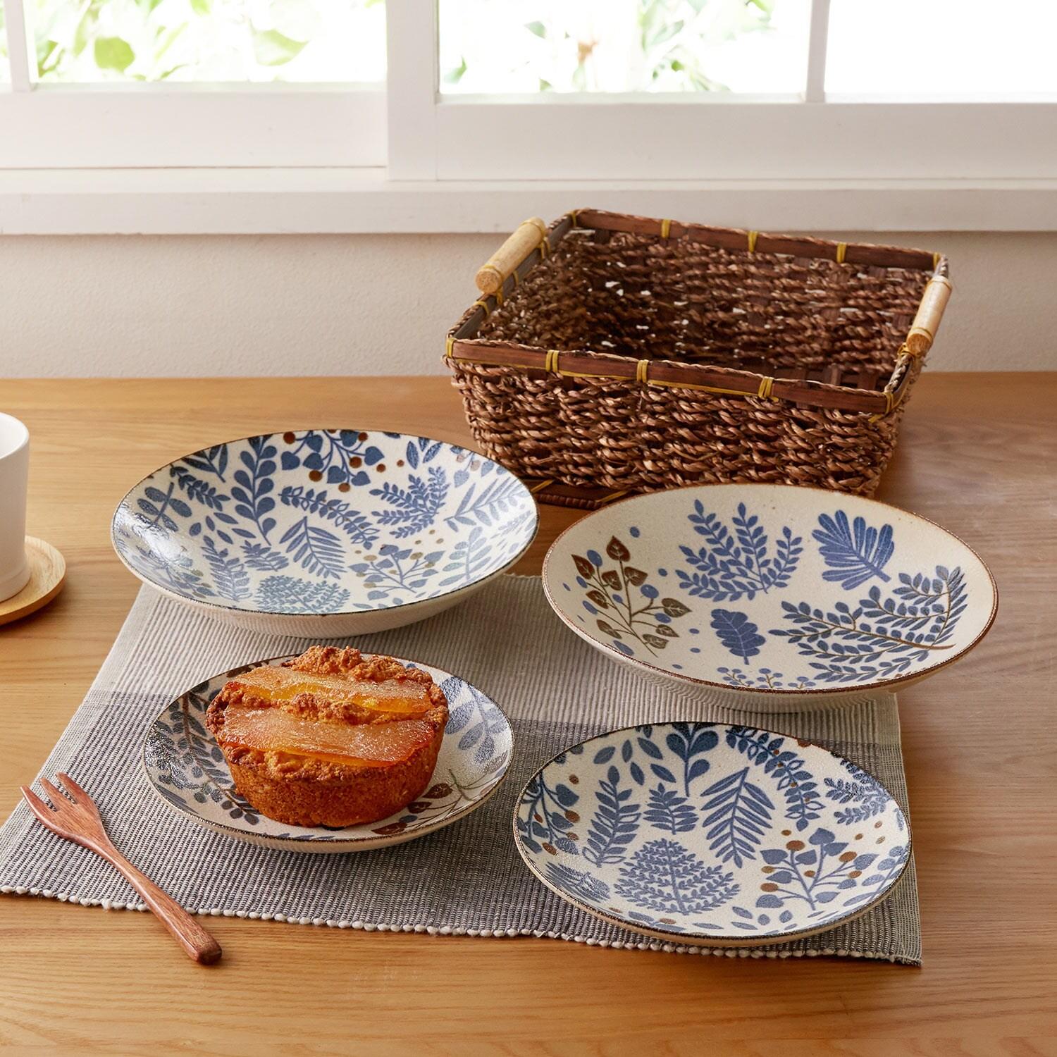 カゴ入りカレー皿&プレートペアセット「ミニラボ」の商品写真