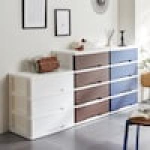 [日本製]収納力が豊富で移動もしやすい衣類収納チェストの商品写真