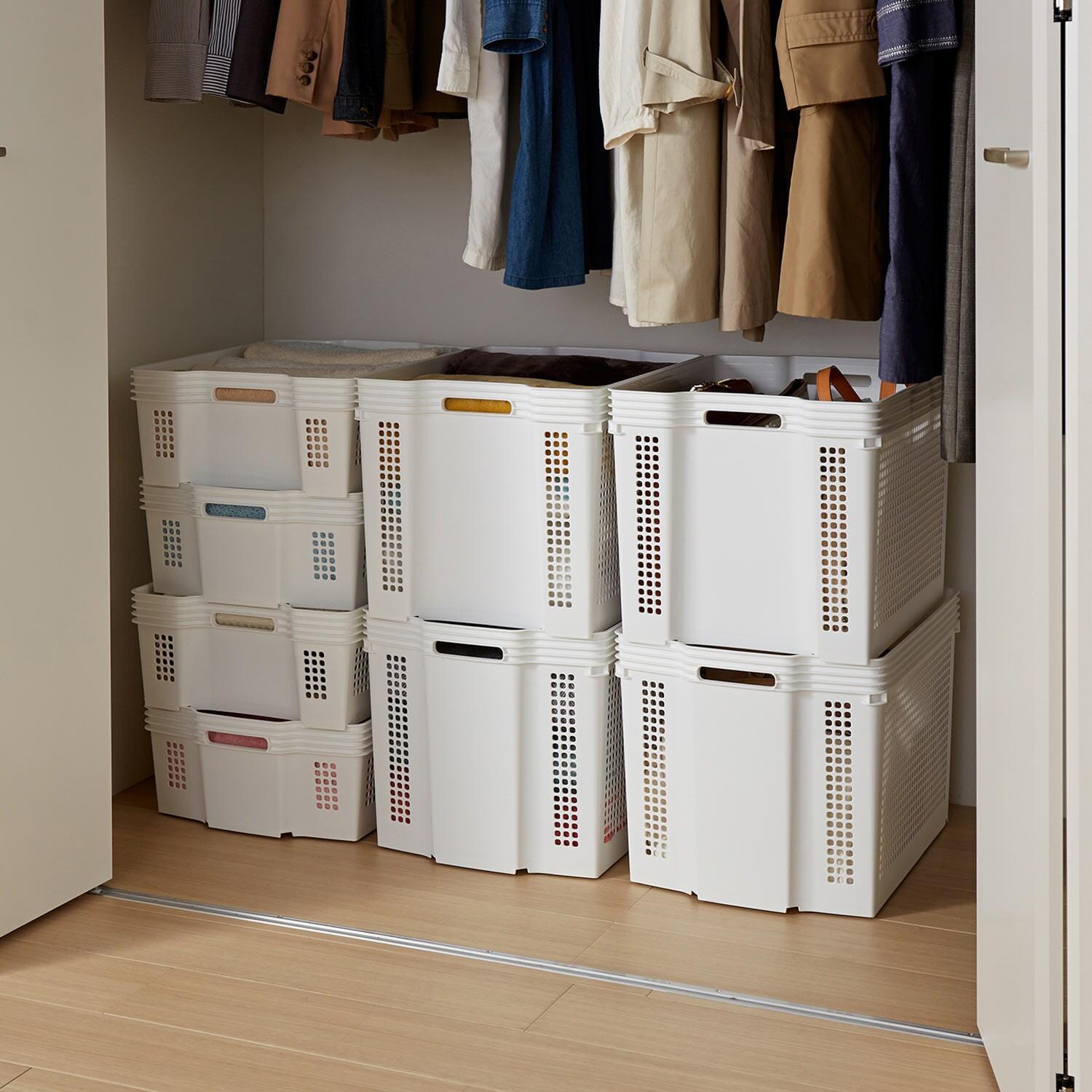 スタッキングケースセット(奥行49.5cm)の商品写真