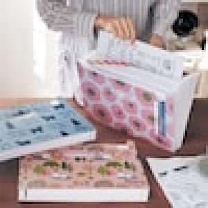 書類を一気に収納できて自立する書類フォルダ <A4ワイドサイズ>の商品写真