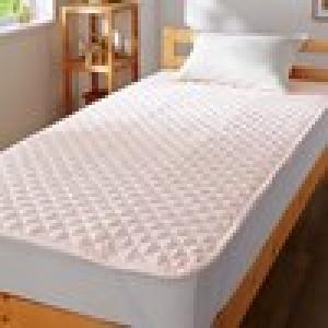 なめらかな肌触りの綿マイヤーの敷きパッドの商品写真