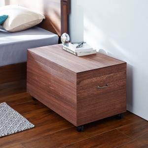 [日本製]キャスター付き総桐リネンボックスの商品写真