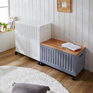 折りたたみ式コンテナボックス <奥行32cm>の商品写真