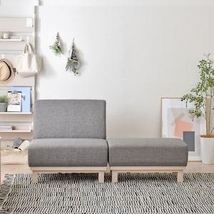 オットマン付き組合せ自在の1人掛けソファーの商品写真