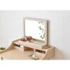 小物トレー付きスタンドミラーの商品写真