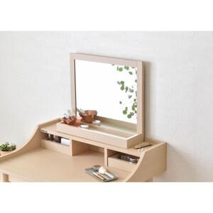 小物トレー付きスタンドミラーの商品写真