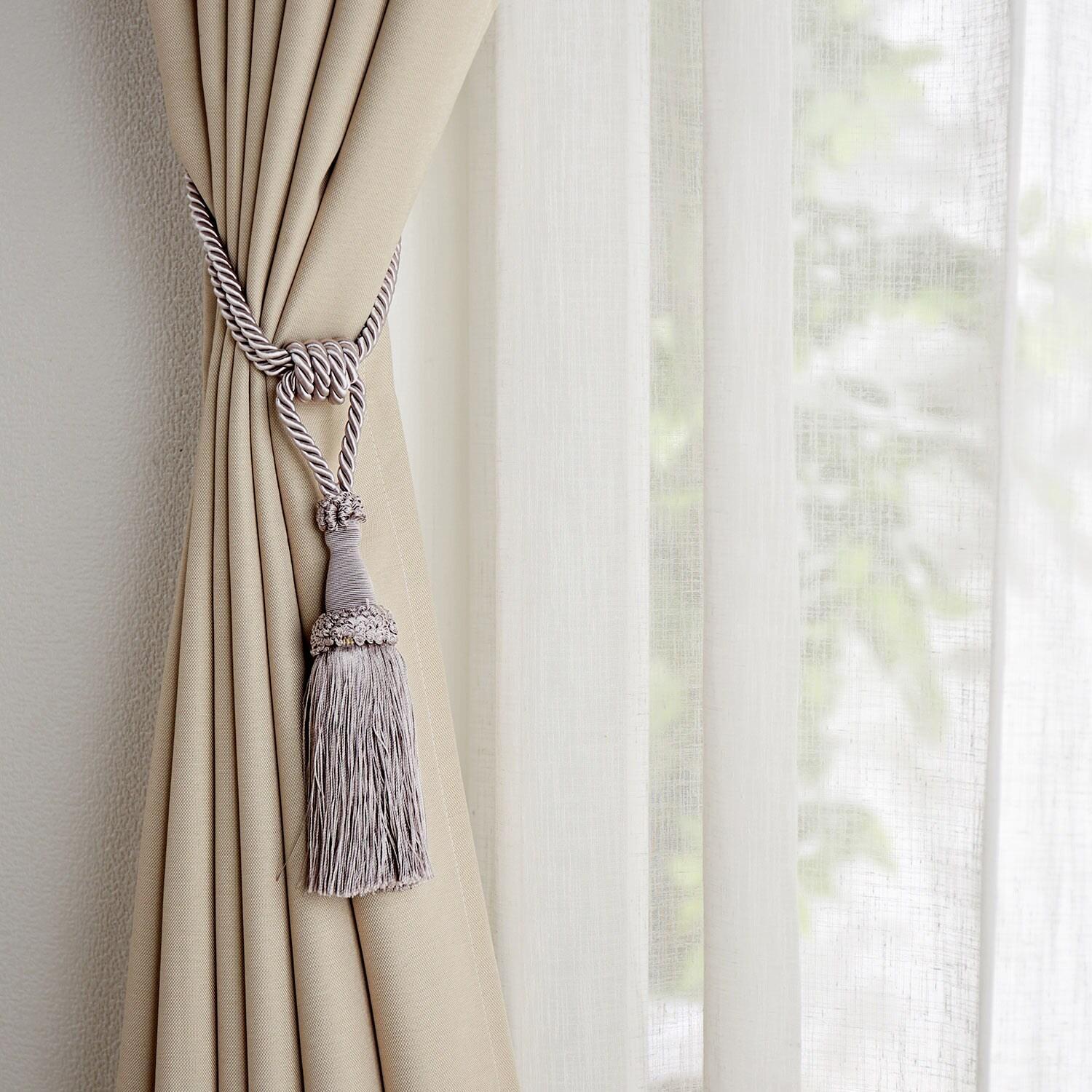 10色から選べるカーテンタッセル2本セットの商品写真