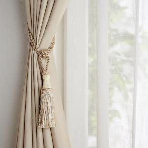 10色から選べるミックスカラーのカーテンタッセル2本セットの商品写真