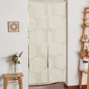 麻混素材のれん「フロート」[日本製]の商品写真