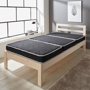 3分割ポケットコイルマットレス(ハイグレードタイプ)<セミシングル/シングル/セミダブル/ダブル>の商品写真