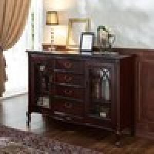 ブリティッシュクラシック調の猫脚サイドボードの商品写真