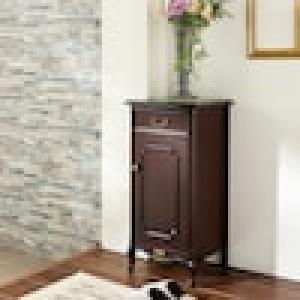 ブリティッシュクラシック調の猫脚ミニキャビネットの商品写真