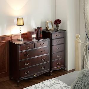 ブリティッシュクラシック調の猫脚チェストの商品写真