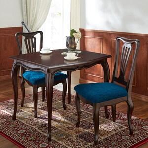 ブリティッシュクラシック調の猫脚2人用ダイニングテーブルの商品写真