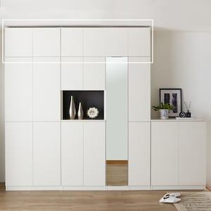 【高さ1cmピッチサイズオーダー】 木目調シューズボックス用上置き[日本製]の商品写真