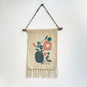 北欧調プリントのタペストリーの商品写真