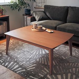 アルダー材の継ぎ脚こたつテーブル <正方形/長方形(小)/長方形>の商品写真