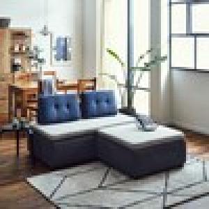 背もたれを自由に動かせる!北欧調ソファー <1人掛け/2人掛け>の商品写真