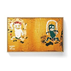 アーブル美術館のキャンバスアート「風神雷神」の商品写真