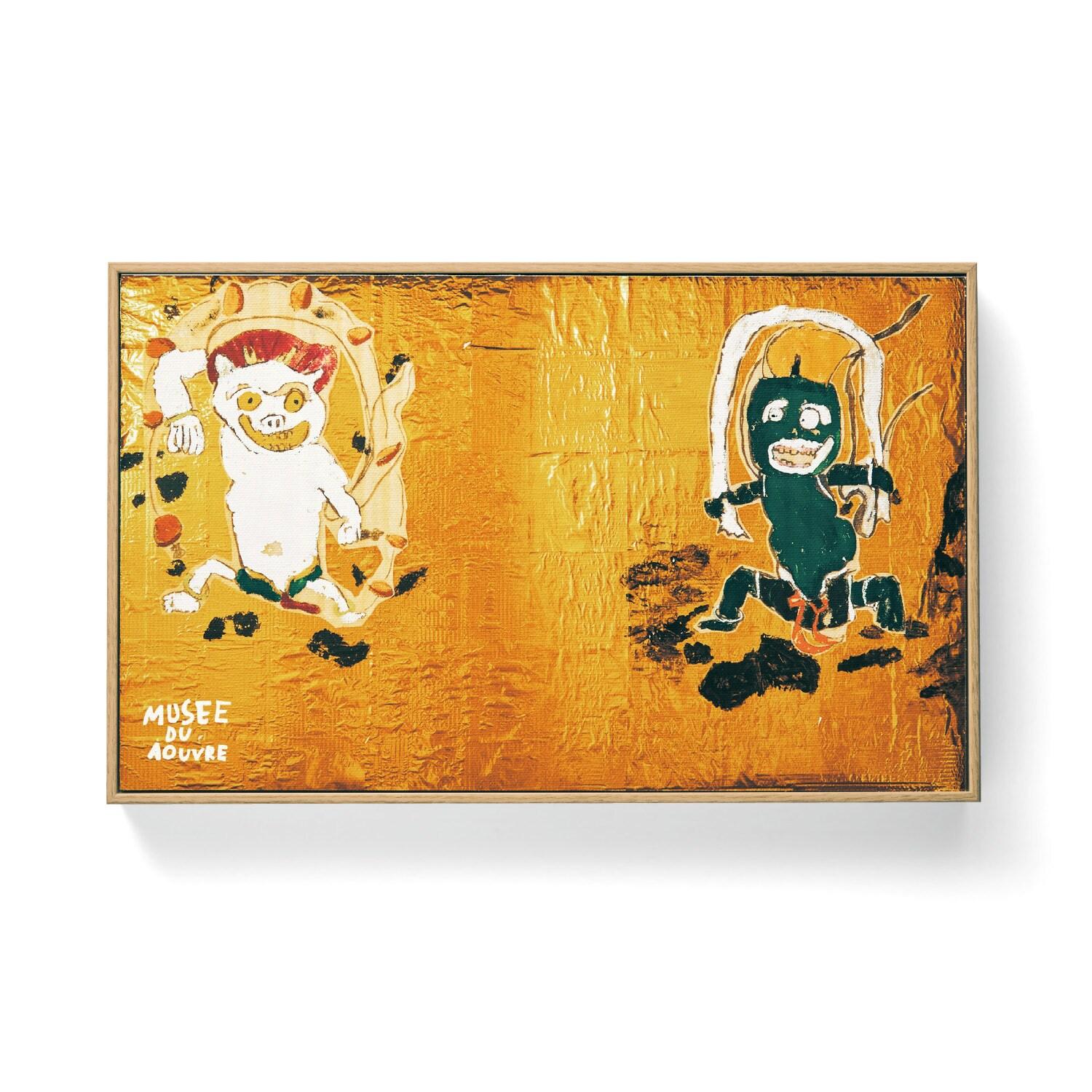 アーブル美術館のキャンバスアート「風神雷神」の商品写真