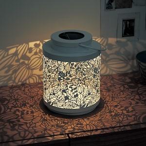 【タイムセール】 光がアートになるソーラーライト[nekonekodesign PAPER ARTS]の商品写真