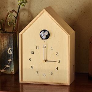 おしゃれなカッコー時計「Birdhouse Clock」[日本製]の商品写真
