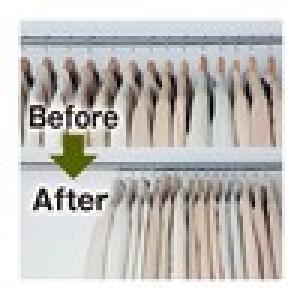 すべりにくい スリムハンガー20本セットの商品写真