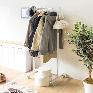 高さ伸縮式ハンガーラック <幅60cm/幅90cm/幅120cm>の商品写真