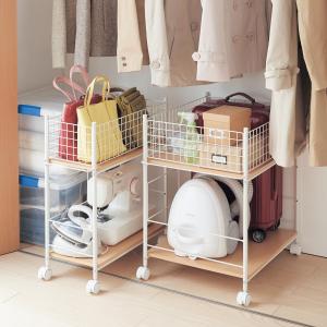 【4月27日までまとめ買いでお得】 サイズが選べるクローゼット・押入れ収納ワゴンの商品写真