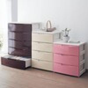 スルッと開閉レール付きチェストの商品写真