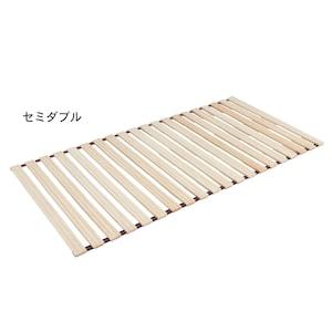 【日本製】ロールすのこベッド<シングル/セミダブル/ダブル>の商品写真
