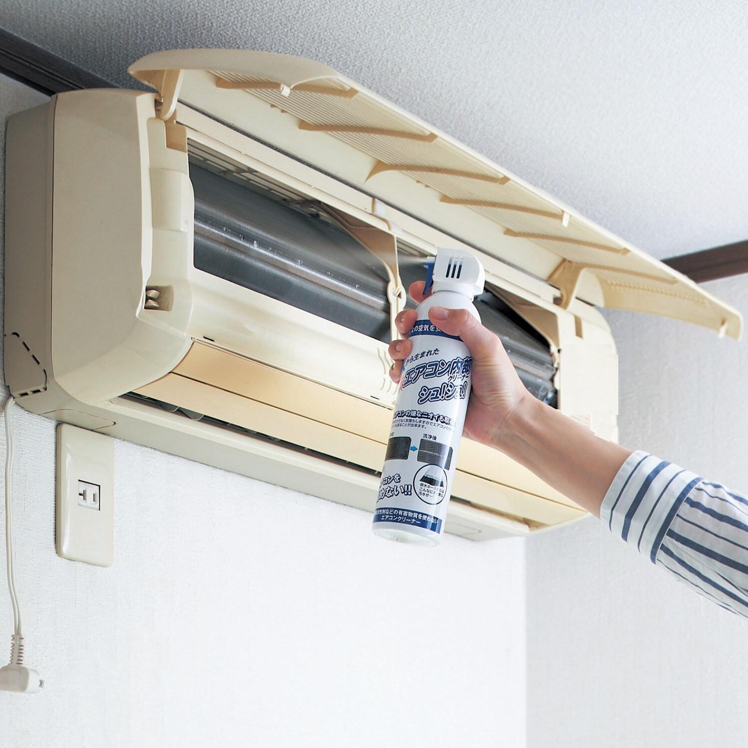 【まとめ買いでお得】 エアコン内部クリーナー 2本セット[日本製]の商品写真