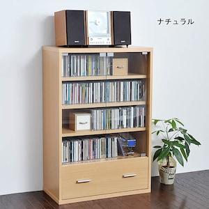 引出し付きガラスキャビネットの商品写真