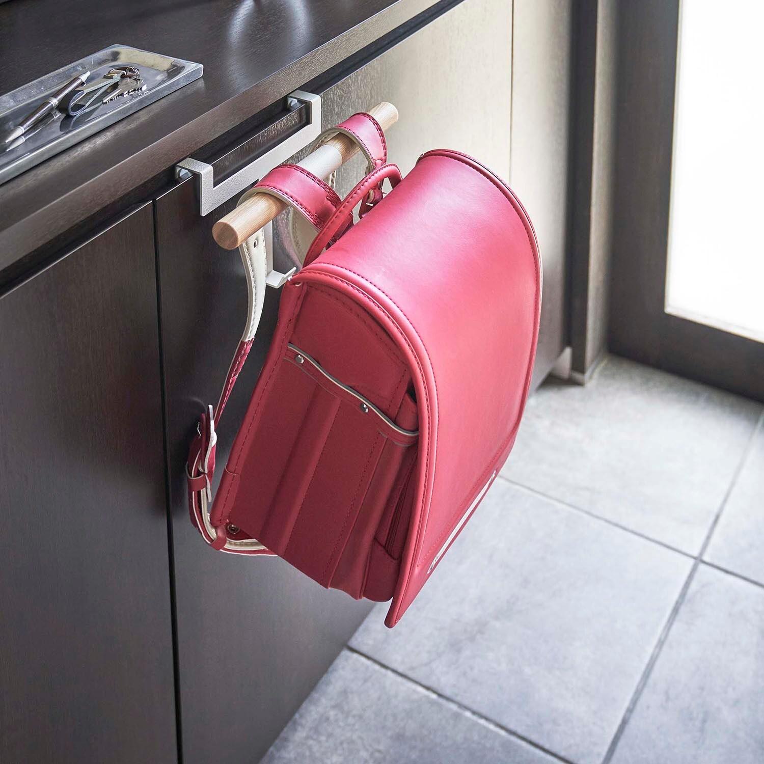 下駄箱扉ランドセル&リュックハンガーの商品写真