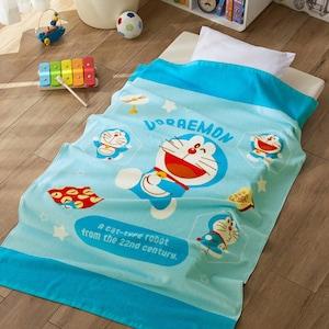 タオル素材のお昼寝ケット ドラえもんの商品写真