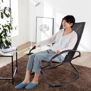 折りたたみ出来るロッキングチェアの商品写真
