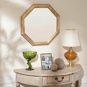 アンティーク調八角鏡の商品写真