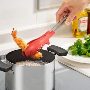 ワンクリックトング 【片手で簡単にロック完了】の商品写真