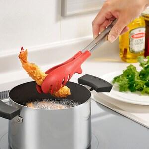 ワンクリックトング 【片手で簡単にロック完了】の商品写真