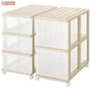 クリアケース2タイプセット<奥行74cm>の商品写真