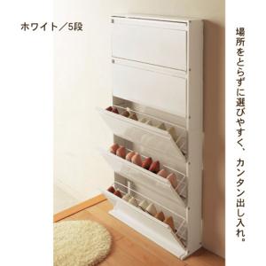 フラップシューズラックの商品写真