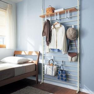 突っ張り壁面ハンガー <幅約65/95cm>の商品写真