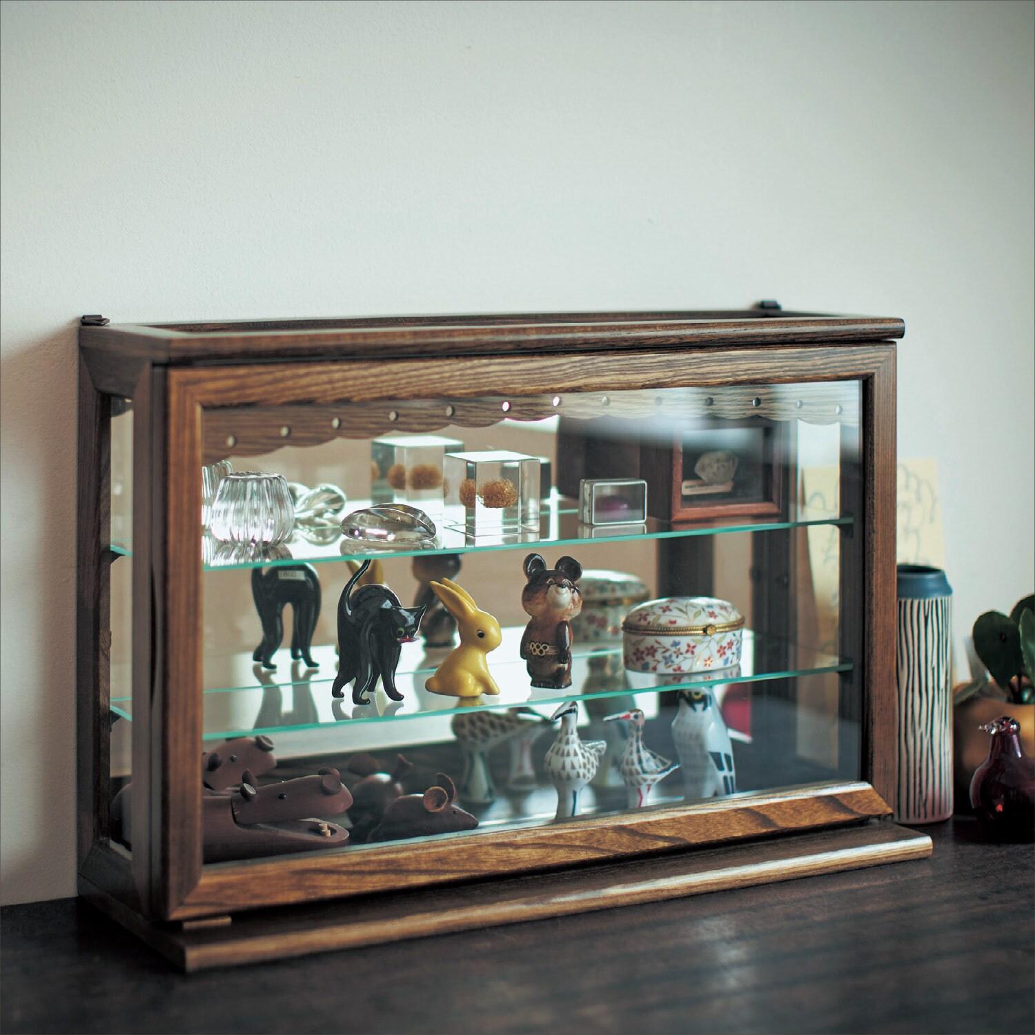 アンティーク風コレクションケースの商品写真