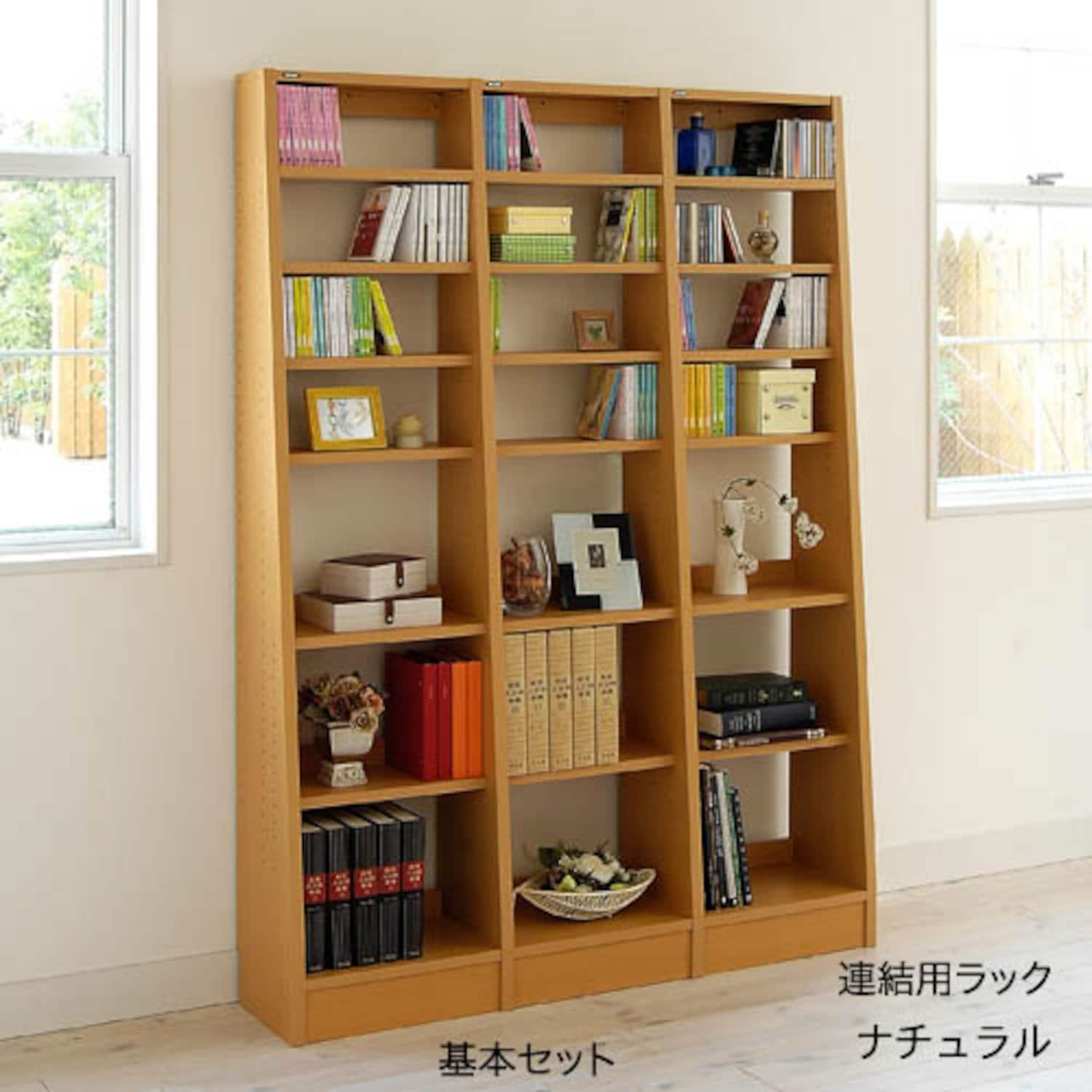 追加で連結できる本棚・オープンラックの商品写真