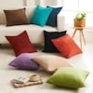 9色から選べるシェニール織風起毛のクッションカバーの商品写真