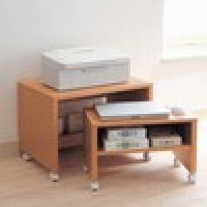 多機能プリンター収納ワゴンの商品写真