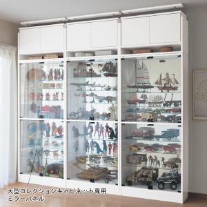 大型コレクションキャビネット専用ミラーパネルの商品写真