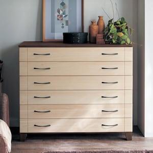 モダン桐チェスト <奥行45cm>の商品写真