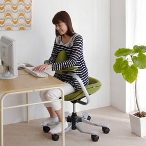 姿勢矯正機能付き昇降チェアの商品写真